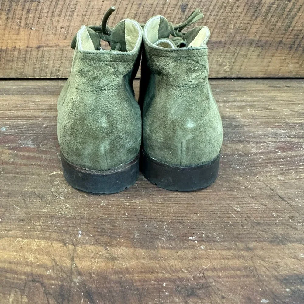 Cole Haan Green Suede Chukka Style Boot 7.5